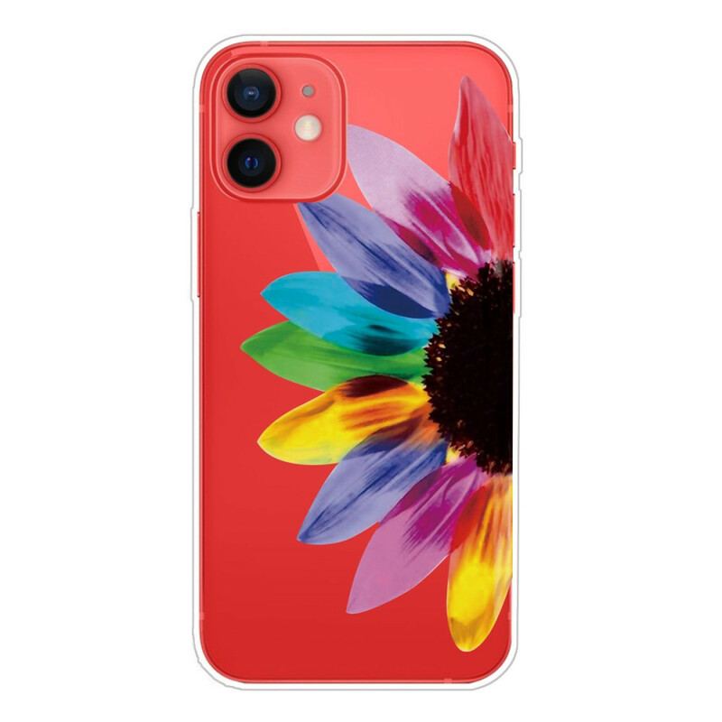 Cover iPhone 13 Mini Farverig Blomst