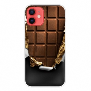 Cover iPhone 13 Mini Fleksibel Chokolade