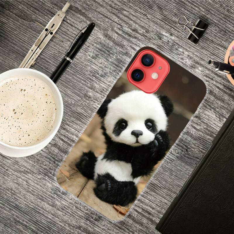 Cover iPhone 13 Mini Fleksibel Panda