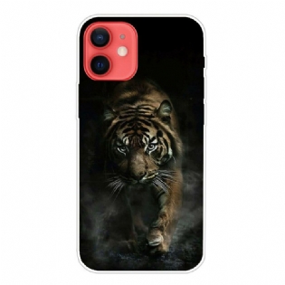 Cover iPhone 13 Mini Fleksibel Tiger