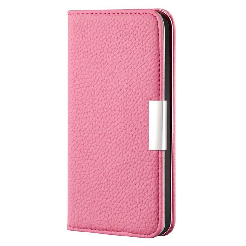 Cover iPhone 13 Mini Flip Cover Imiteret Læder Litchi Ultra Chic