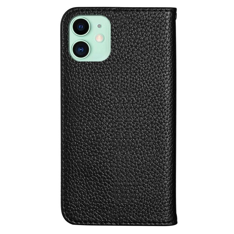 Cover iPhone 13 Mini Flip Cover Imiteret Læder Litchi Ultra Chic