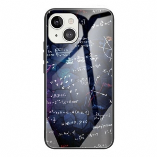 Cover iPhone 13 Mini Matematiske Beregninger Af Hærdet Glas