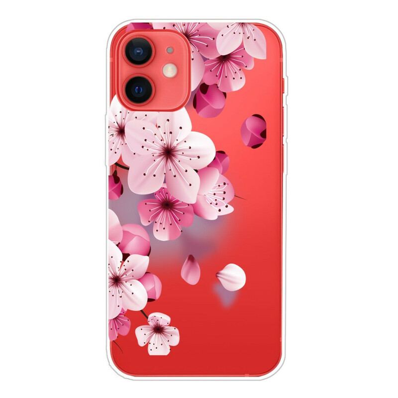 Cover iPhone 13 Mini Premium Blomster