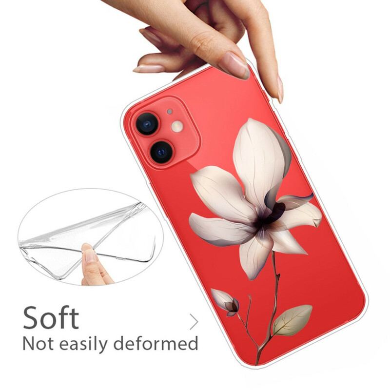 Cover iPhone 13 Mini Premium Blomster