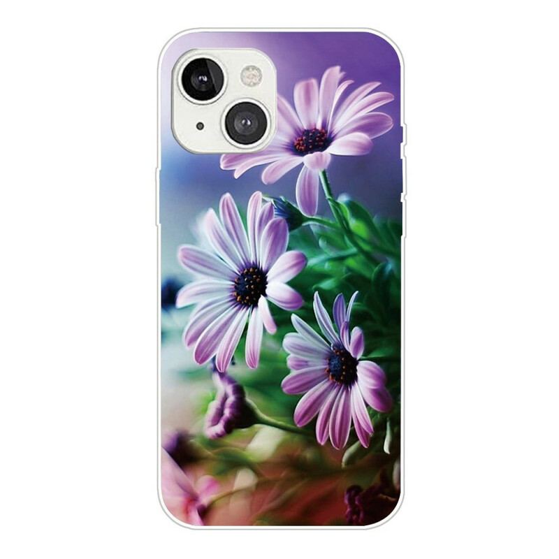 Cover iPhone 13 Mini Realistiske Blomster