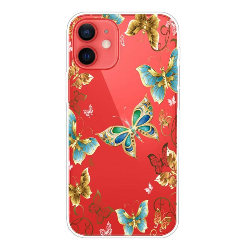 Cover iPhone 13 Mini Sommerfugle