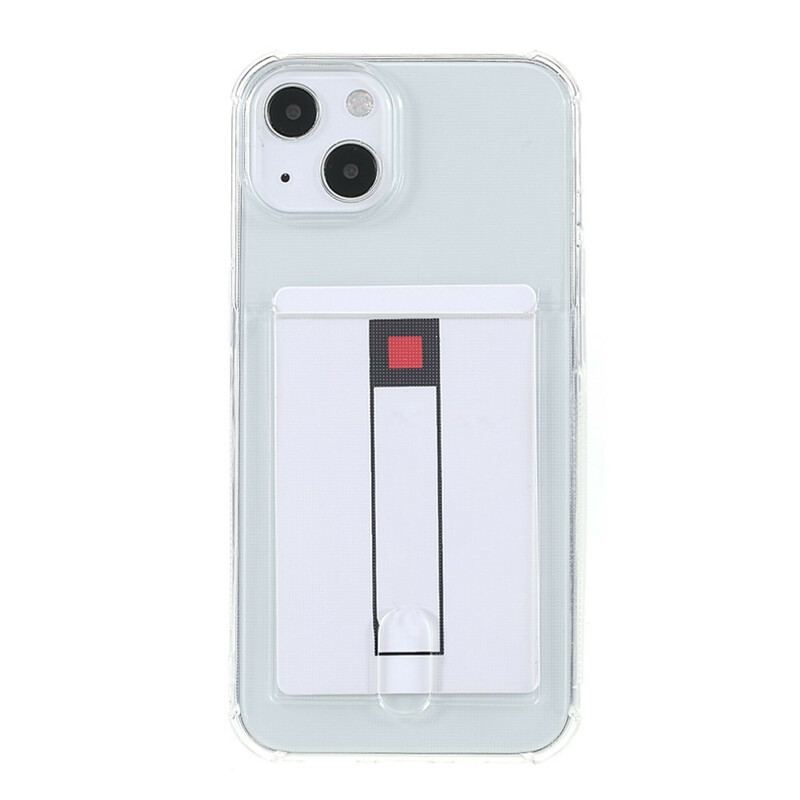 Cover iPhone 13 Mini Transparent Farvekortholder