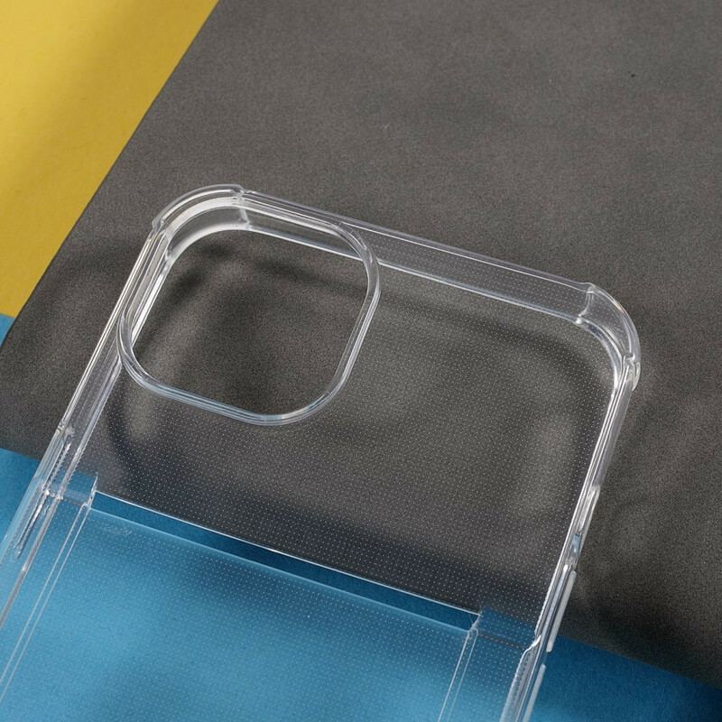 Cover iPhone 13 Mini Transparent Farvekortholder