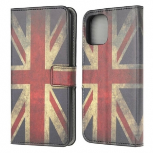 Flip Cover iPhone 13 Mini England Flag