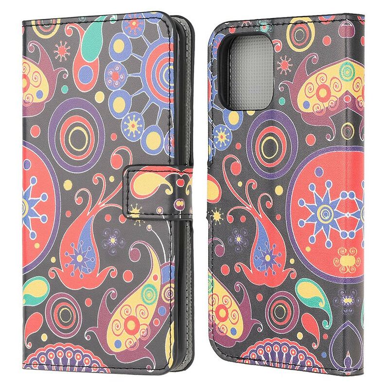 Flip Cover iPhone 13 Mini Galaxy Design