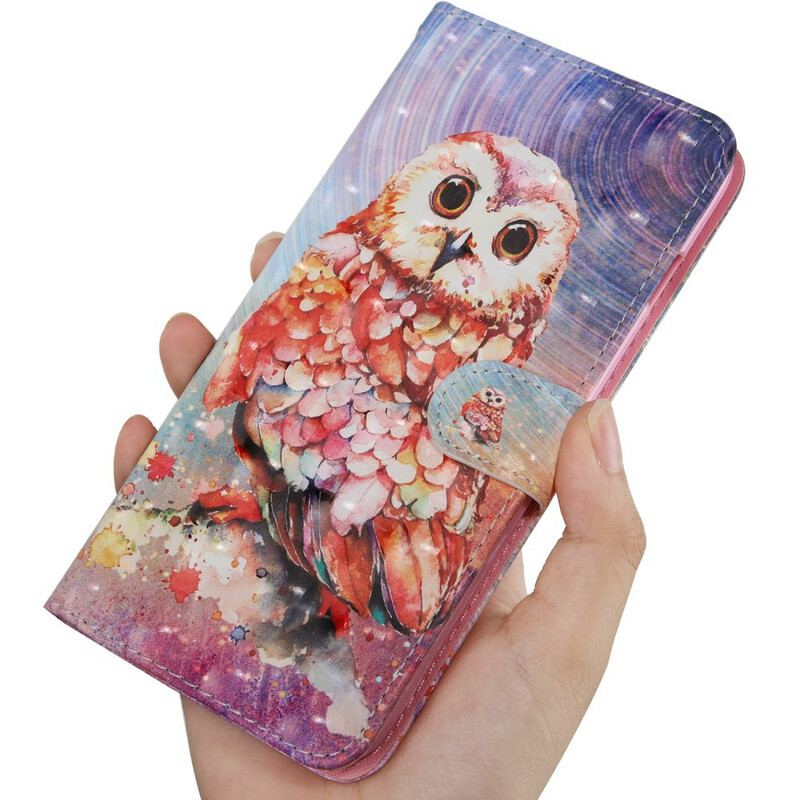 Flip Cover iPhone 13 Mini Lysplet Germain The Owl