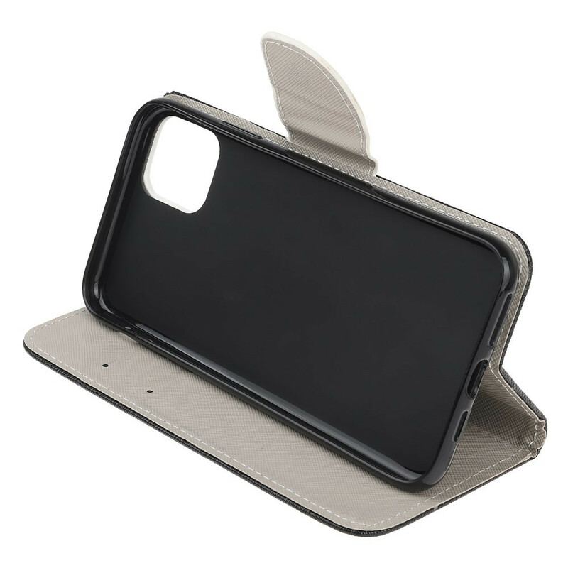 Flip Cover iPhone 13 Mini Moderne Sommerfugle