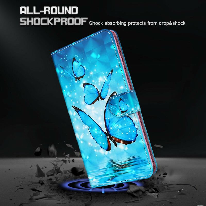 Flip Cover iPhone 13 Mini Sommerfugle