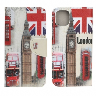 Læder Cover iPhone 13 Mini London Liv