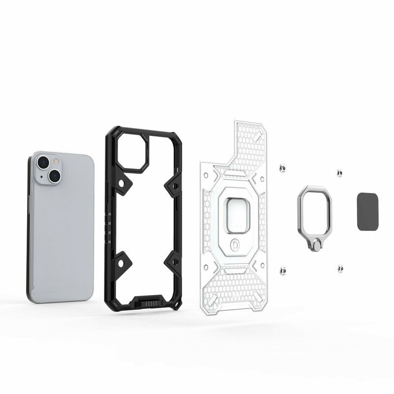 Mobilcover iPhone 13 Mini Honeycomb Med Ring