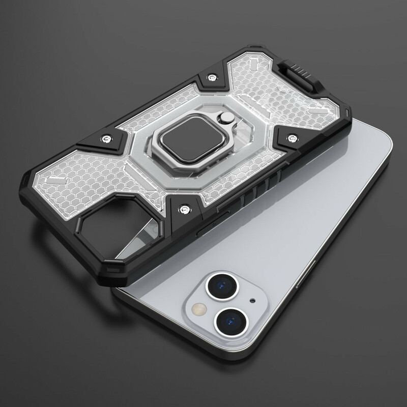 Mobilcover iPhone 13 Mini Honeycomb Med Ring