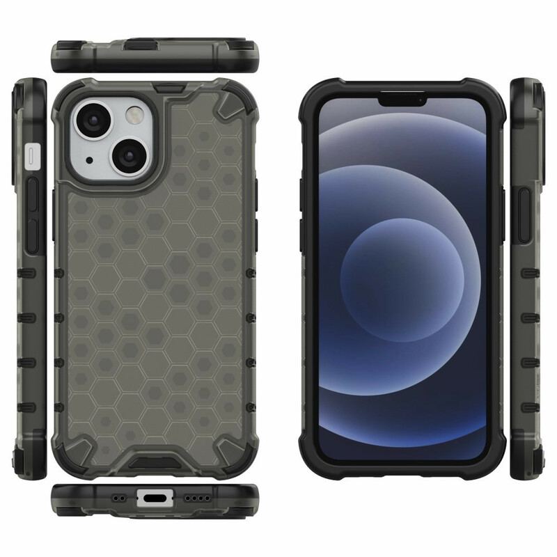 Mobilcover iPhone 13 Mini Honeycomb Stil