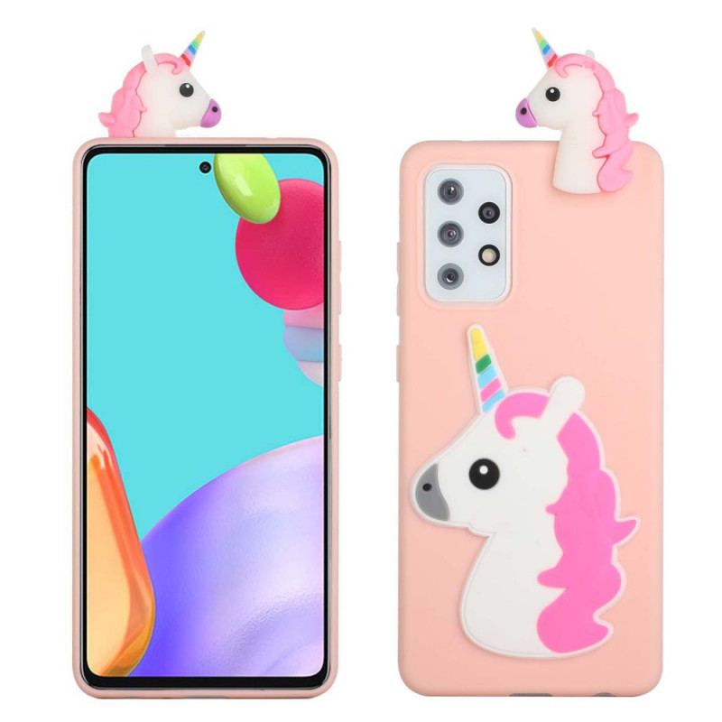 Cover Samsung Galaxy A33 5G 3d Enhjørning