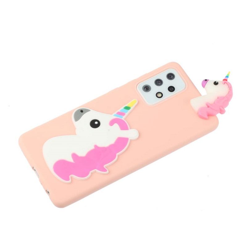 Cover Samsung Galaxy A33 5G 3d Enhjørning