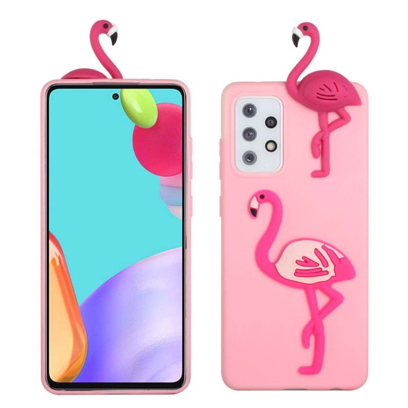 Cover Samsung Galaxy A33 5G 3d Flamingo