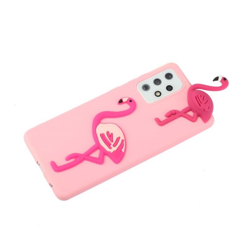 Cover Samsung Galaxy A33 5G 3d Flamingo