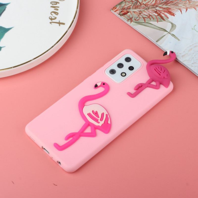 Cover Samsung Galaxy A33 5G 3d Flamingo