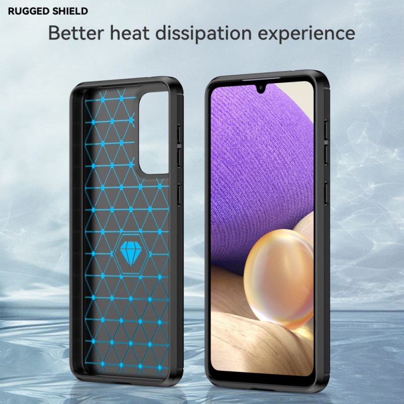 Cover Samsung Galaxy A33 5G Børstet Kulfiber