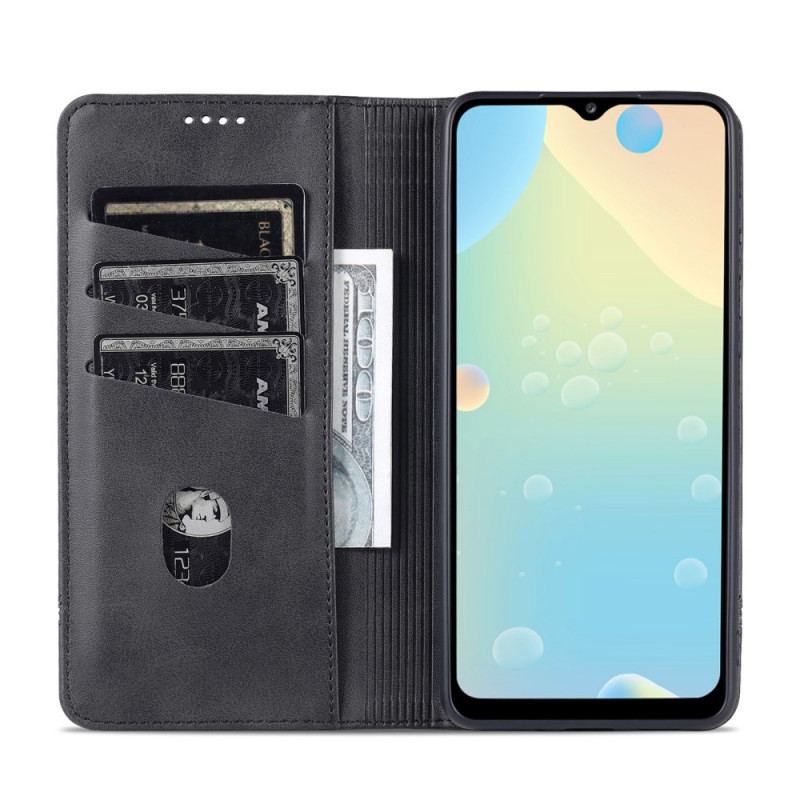 Cover Samsung Galaxy A33 5G Flip Cover Azns Imiteret Læder