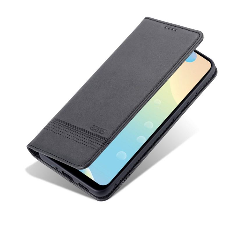 Cover Samsung Galaxy A33 5G Flip Cover Azns Imiteret Læder