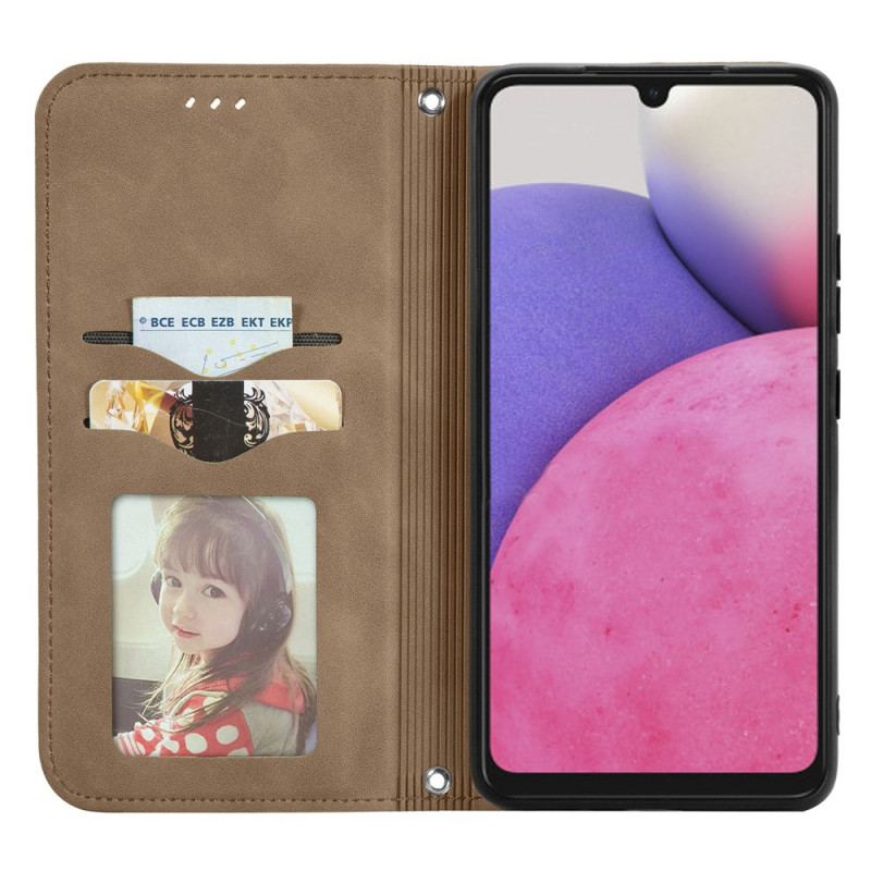 Cover Samsung Galaxy A33 5G Flip Cover Hudberøring