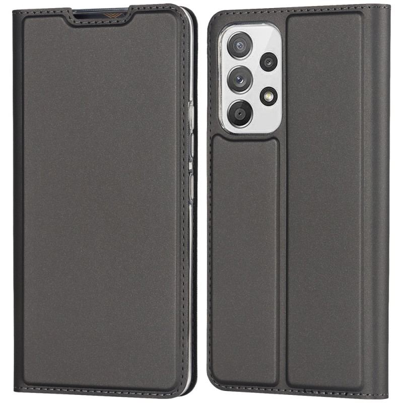 Cover Samsung Galaxy A33 5G Flip Cover Ultra Fin Læderstil