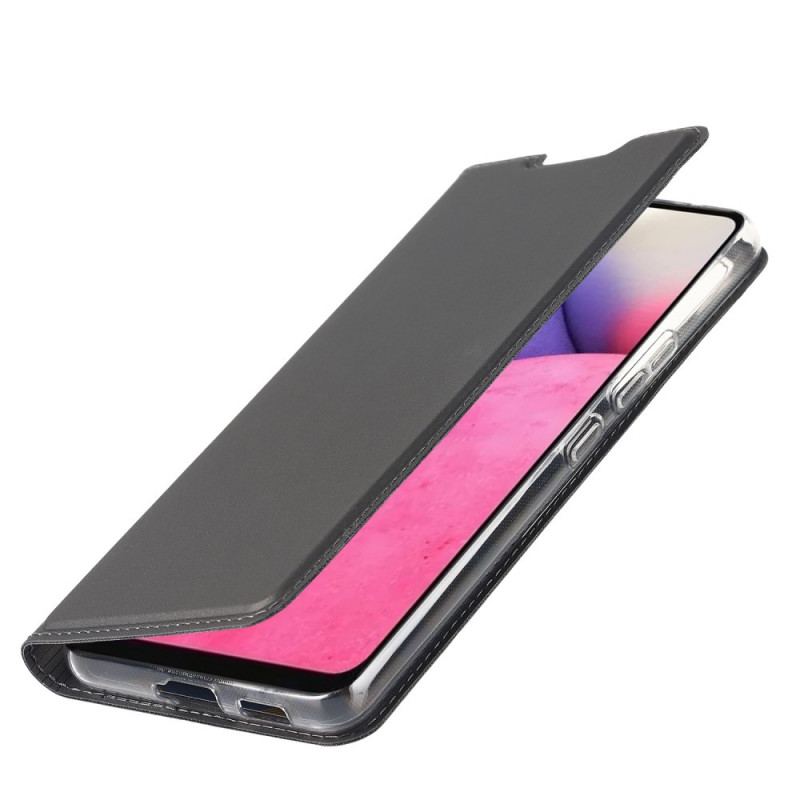 Cover Samsung Galaxy A33 5G Flip Cover Ultra Fin Læderstil