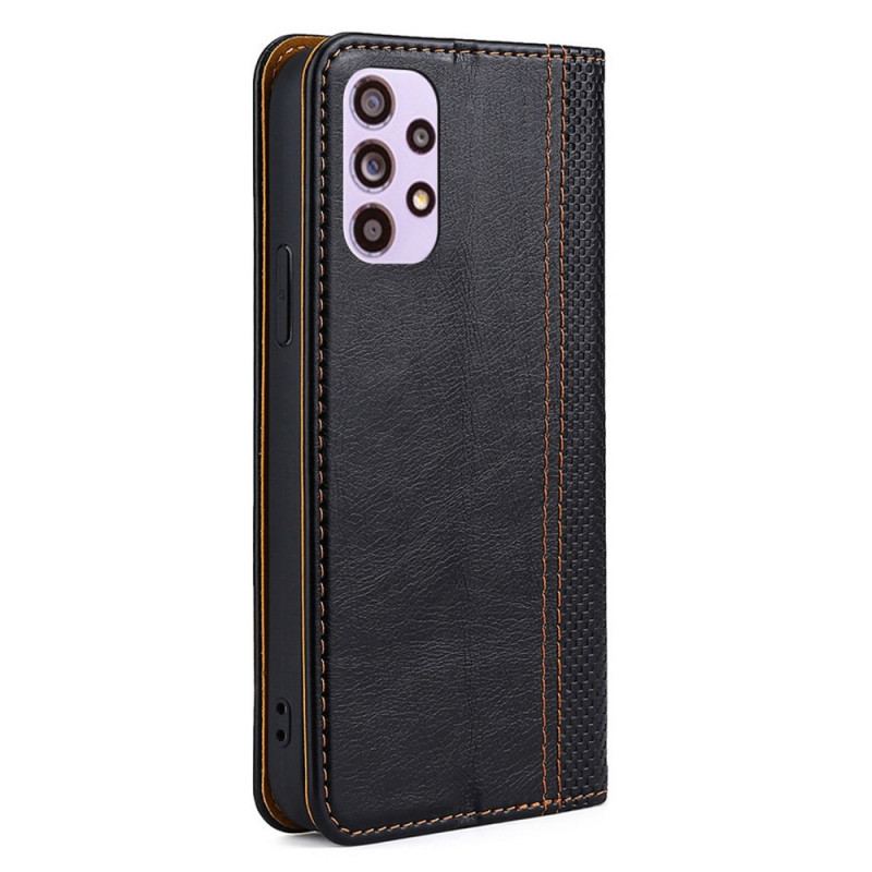 Cover Samsung Galaxy A33 5G Flip Cover Vintage-stil