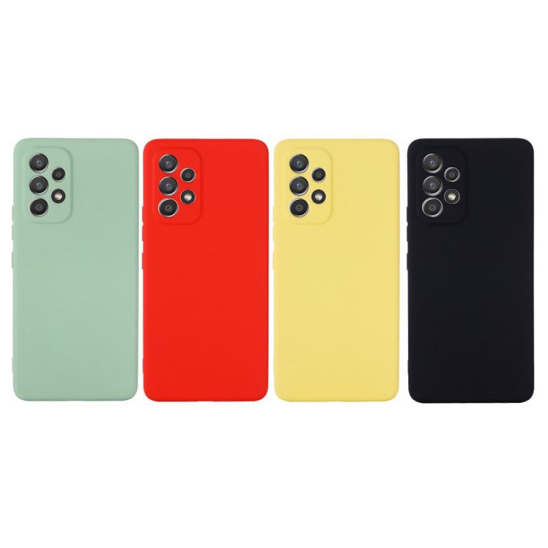 Cover Samsung Galaxy A33 5G Flydende Silikone Med Snor