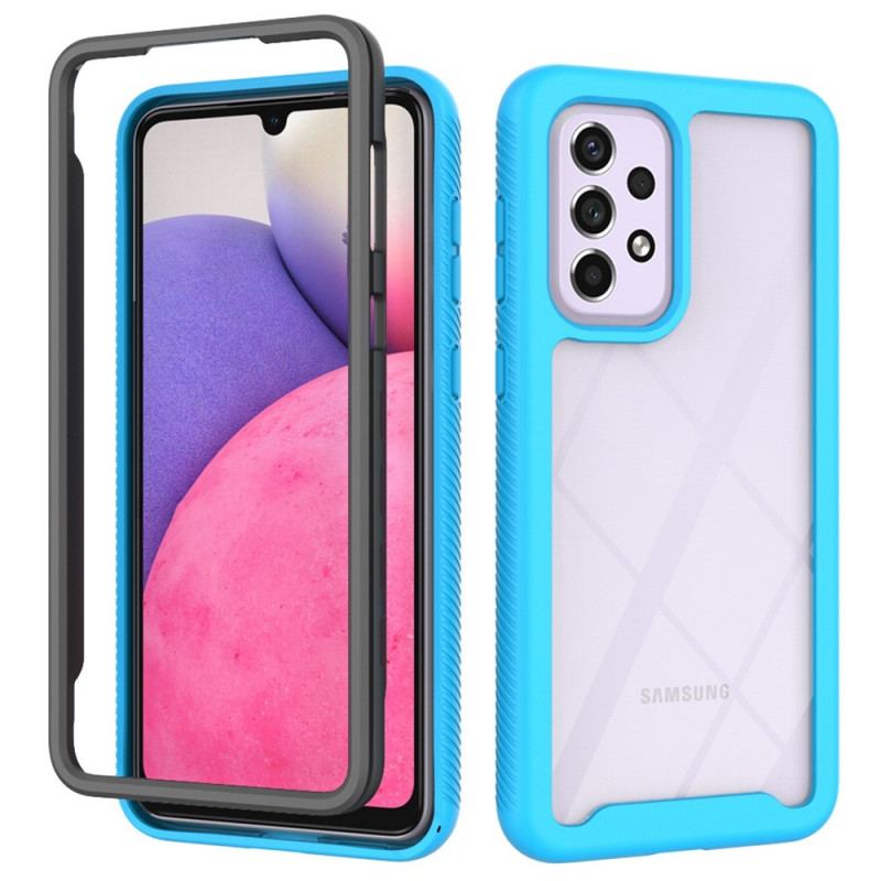 Cover Samsung Galaxy A33 5G Gennemsigtig Med Kofanger