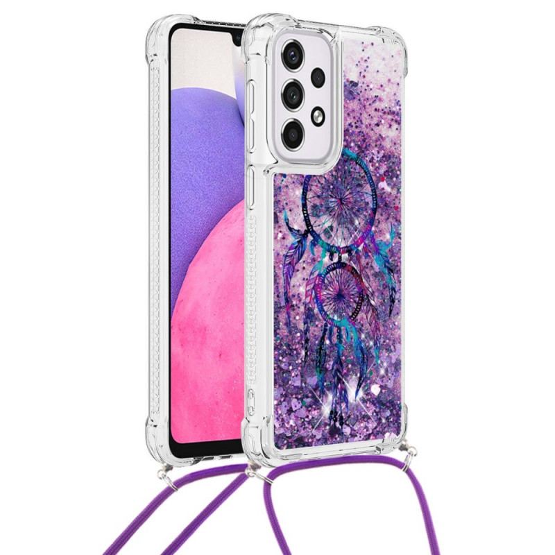 Cover Samsung Galaxy A33 5G Glitter Dreamcatcher Med Snøre