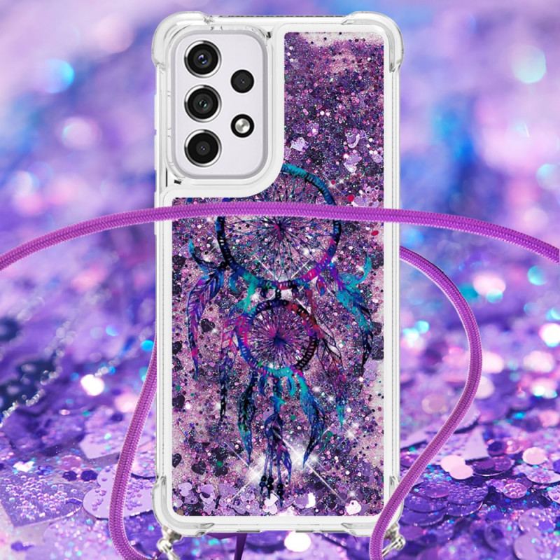 Cover Samsung Galaxy A33 5G Glitter Dreamcatcher Med Snøre