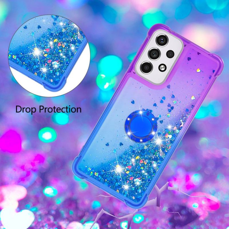 Cover Samsung Galaxy A33 5G Glitter Ring-bracket