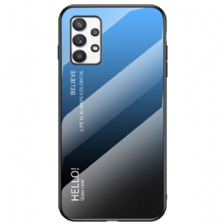 Cover Samsung Galaxy A33 5G Hærdet Glas Hej