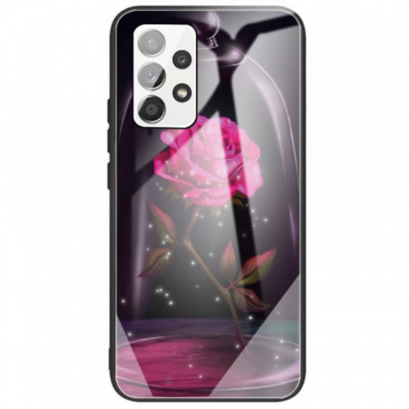 Cover Samsung Galaxy A33 5G Magic Pink Hærdet Glas