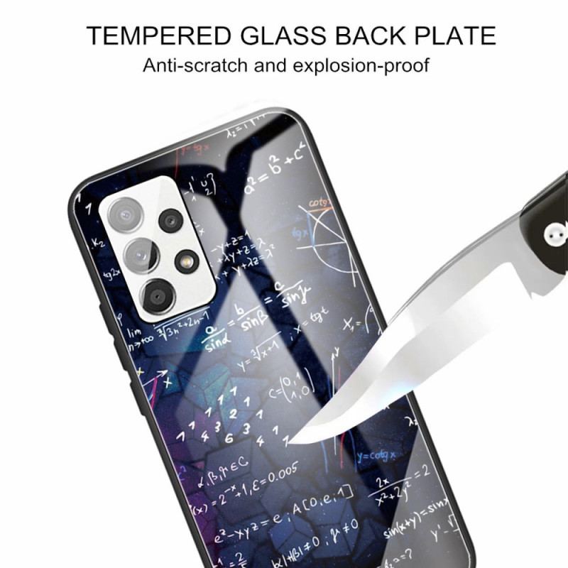 Cover Samsung Galaxy A33 5G Matematiske Beregninger Af Hærdet Glas