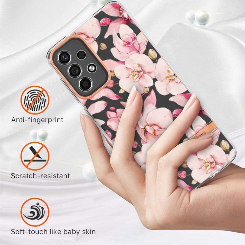 Cover Samsung Galaxy A33 5G Sømløs Blomster