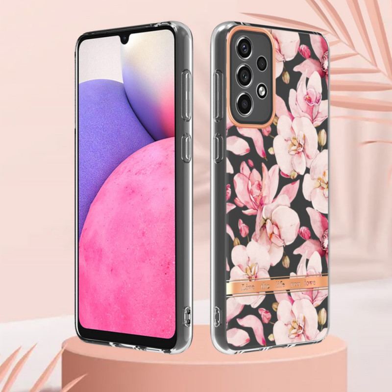 Cover Samsung Galaxy A33 5G Sømløs Blomster