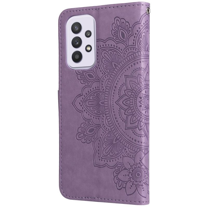 Flip Cover Samsung Galaxy A33 5G Blomster Mandala