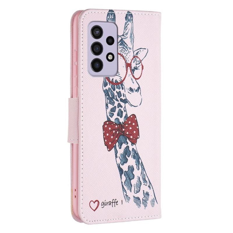 Flip Cover Samsung Galaxy A33 5G Brainy Giraf