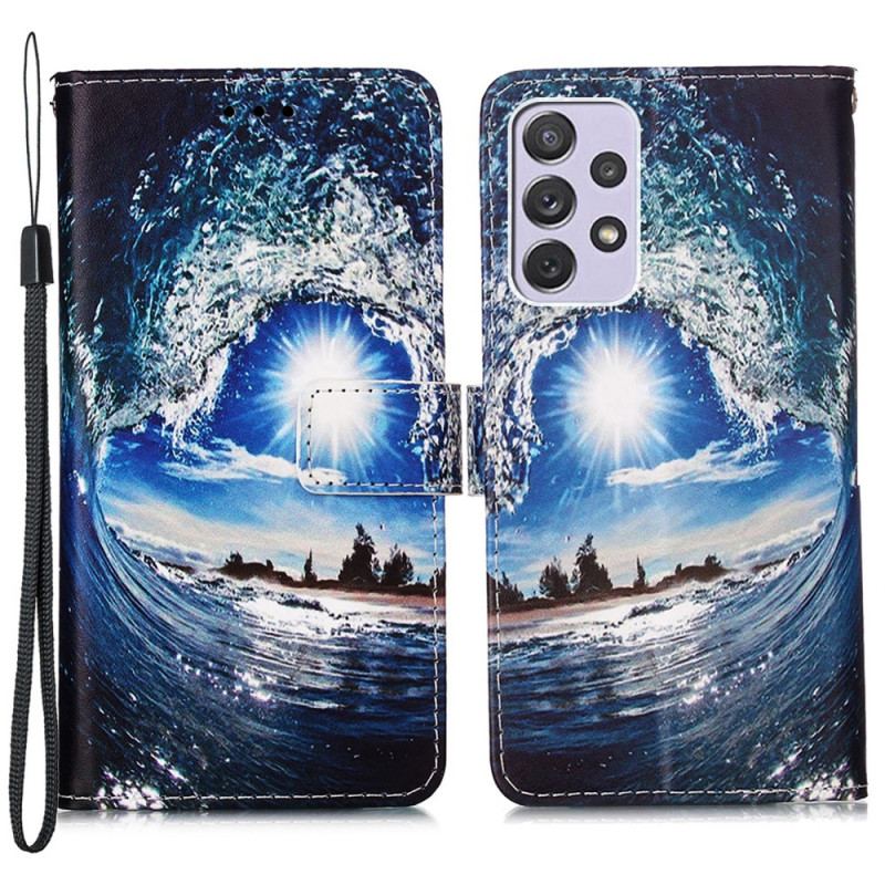 Flip Cover Samsung Galaxy A33 5G Elsker Bølgen