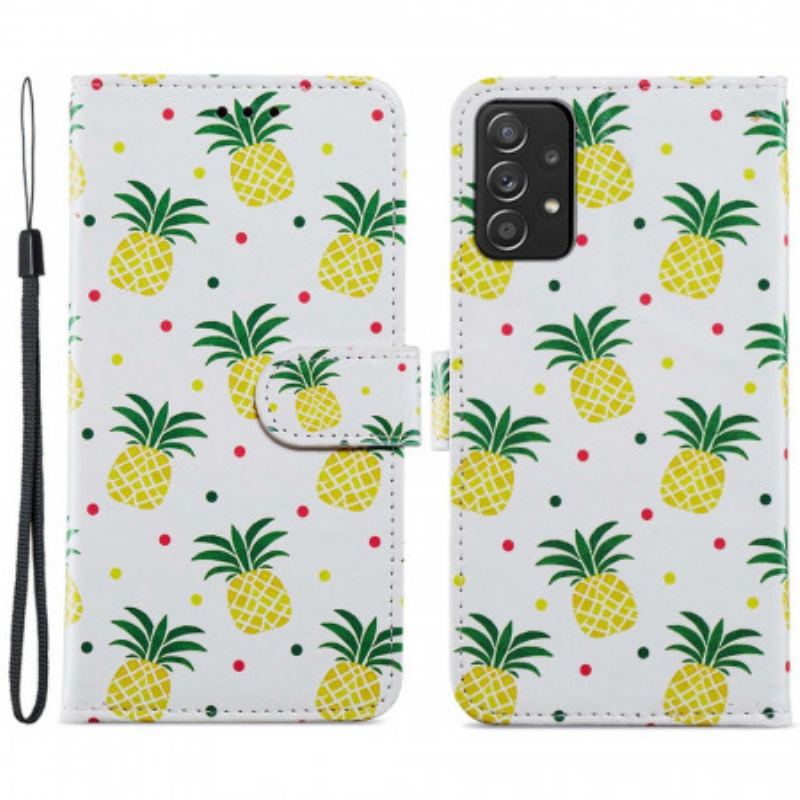 Flip Cover Samsung Galaxy A33 5G Flere Ananas