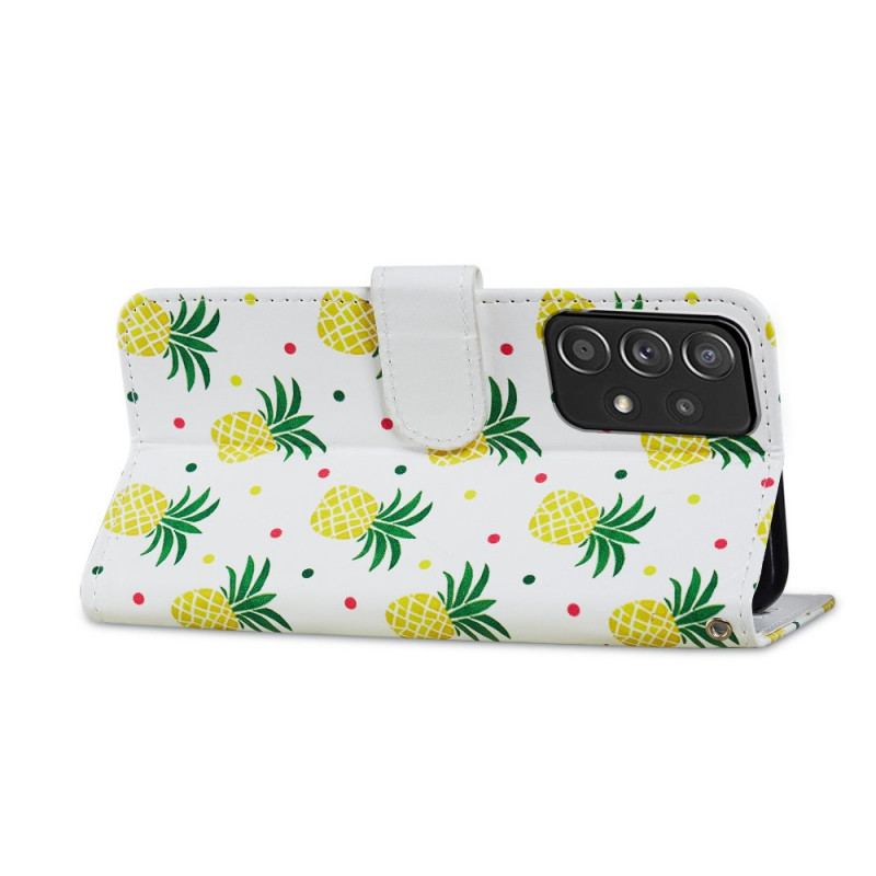 Flip Cover Samsung Galaxy A33 5G Flere Ananas