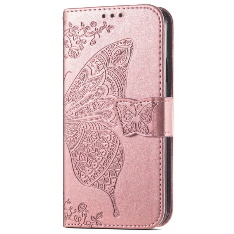 Flip Cover Samsung Galaxy A33 5G Halve Sommerfugle